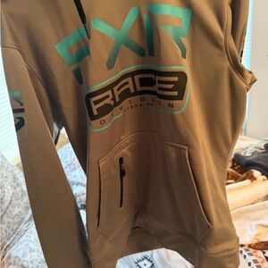 FXR Women's Tan Hoodie